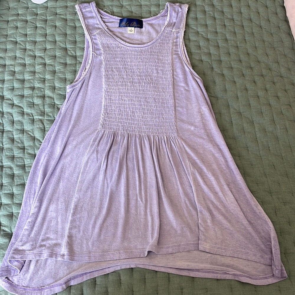 Purple Blue Rair top, s